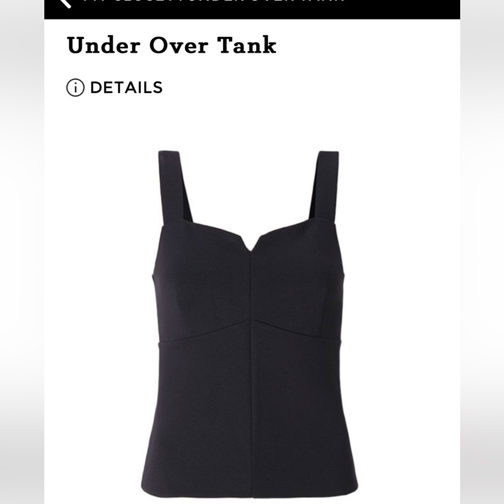 Cabi under over tank